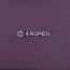Чемодан на 4 колесах 4 Roads 6310 (20″) Spinner 55 см Expandable 6310 (20") Фиолетовый - фото №13