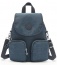 Женская сумка-рюкзак Kipling K1288796V Firefly Up Small Backpack Blue Bleu 2 K1288796V 96V Blue Bleu 2 - фото №4