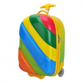 Детский чемодан Bouncie LG-16RB-RB01 Cappe Upright 44 см Rainbow