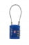 Кодовый замок Samsonite CO1*041 Travel Accessories Cablelock 3 Dial TSA CO1-11041 11 Midnight Blue - фото №1