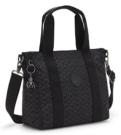 Женская мини-сумка Kipling KI3572K59 Asseni Mini Tote Signature Emb