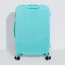 Чемодан на колесах с амортизаторами Eberhart 03L*428 Lotus Spinner L 77 см 03L-024-428 024 Tiffany Blue - фото №4