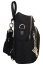 Женский маленький рюкзак-сумка Eberhart EBH21963-B Backpack 22 см EBH21963-B Чёрный - фото №7