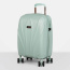 Чемодан с портпледом, амортизаторами и стопором Eberhart 07L*420 Lotus 2.0 S 55 см USB  07L-023-420 023 Pistachio - фото №1