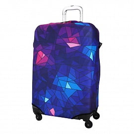 Чехол на средний чемодан Eberhart EBHJJM02-M Night Lights Suitcase Cover M