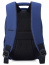 Рюкзак унисекс для планшета антивор Delsey 003334604 Securban Micro Backpack 9.7″ RFID 00333460402 02 Blue Print - фото №7