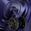 Чемодан Eberhart на колесах с амортизаторами 03L*424 Lotus Spinner M 67 см 03L-013-424 013 Purple Blue - фото №9