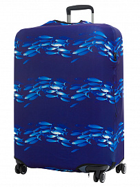Чехол на большой чемодан Eberhart EBHP17-L Fish Suitcase Cover L