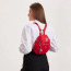 Женский маленький рюкзак-сумка Eberhart EBH21963-R1 Backpack 22 см EBH21963-R1 Красный - фото №10