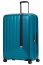 Чемодан на колёсах March M1880*72 Beau Monde Spinner 72 см M1880-54-72 54 Omega Blue Metallic - фото №3