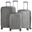 Чемодан на колёсах Robinzon RP3592-X Elba Deluxe Spinner M 65 см Exp RP3592-X-55 55 Galaxy Grey - фото №14