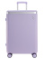Чемодан с алюминиевой балкой Echolac PC142A-24 Dynasty M 67 см 1125TU142299240 Lilac - фото №4