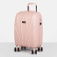 Чемодан с портпледом, амортизаторами и стопором Eberhart 07L*420 Lotus 2.0 S 55 см USB  07L-017-420 017 Pearl Beige - фото №1