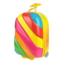 Детский чемодан Bouncie LG-16RB-CD02 Cappe Upright 44 см Rainbow
