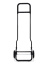 Хозяйственная сумка-тележка Garmol 218G2 CIR Circulos на шасси G2 218G2 CIR C-714 C-714 Бежевый/Черные кружки - фото №5
