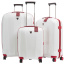 Чемодан Roncato 5951 We Are Glam Spinner L 80 см 5951-0930 0930 Rosso/Bianco - фото №10