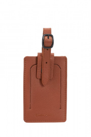 Бирка для багажа Samsonite CO1*103 Travel Accessories ID Leather Luggage Tag X2