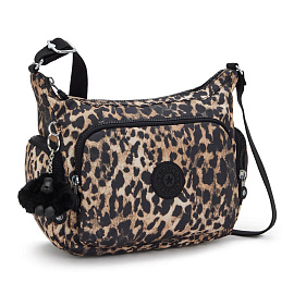 Женская сумка через плечо Kipling KI66076JP Gabbie S Crossbody Bag Wild Leopard
