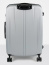 Чемодан с весами, портпледом, амортизаторами и стопором Eberhart 07L*428 Lotus 2.0 L 77 см Exp 07L-008-428 008 Silver - фото №5