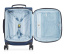Чемодан Delsey 001632801 Turenne Soft 4DW Cabin Trolley S 55 см Expandable USB 00163280102 02 Night Blue - фото №3