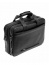 Мужская кожаная сумка Diamond 5095-01 с увеличением объема 5095-01 Black Чёрный - фото №3