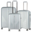Чемодан на колёсах Robinzon RP5111-T Tahiti Spinner L 77 см RP5111-T-25 25 Metallic Silver - фото №11