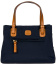 Маленькая женская сумка с 3 отделениями Bric's BXG45283 X-Collection X-Bag Small Shopper Bag BXG45283.050 050 Ocean Bluе - фото №4