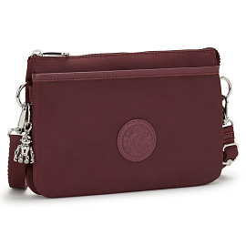 Женский клатч Kipling K723235LC Riri Small Crossbody Bag Deep Aubergine