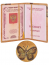 Обложка для паспорта с бабочками Wanlima 0940049А2 из натуральной кожи 0940049А2 Коричневый - фото №2