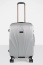 Чемодан с весами, портпледом, амортизаторами и стопором Eberhart 07L*424 Lotus 2.0 M 68 см Exp 07L-008-424 008 Silver - фото №4