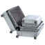 Чемодан на колёсах Robinzon RP5111-T Tahiti Spinner L 77 см RP5111-T-25 25 Metallic Silver - фото №10