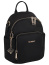 Женский маленький рюкзак-сумка Eberhart EBH21963-B Backpack 22 см EBH21963-B Чёрный - фото №1