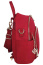 Женский маленький рюкзак-сумка Eberhart EBH21963-R1 Backpack 22 см EBH21963-R1 Красный - фото №11