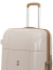 Чемодан с колесами Hinomoto Echolac 1124TS080-280 Atlas Pro L 75 см 1124TS080938280 Beige - фото №8
