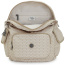 Рюкзак женский Kipling KI2525R63 City Pack S Small Backpack Signature Beige