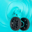 Чемодан на колесах с амортизаторами Eberhart 03L*420 Lotus Spinner S 55 см 03L-024-420 024 Tiffany Blue - фото №8