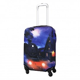 Чехол на маленький чемодан Eberhart EBHZJS04-S Steamtrain Suitcase Cover S