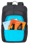 Рюкзак для ноутбука Rivacase 7569 Alpendorf ECO Laptop Backpack 17.3″ 7569 Чёрный - фото №3