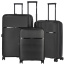 Чемодан на колёсах Robinzon RP2993-E Madeira Extra Spinner S 55 см Expandable RP2993-E-01 01 Black - фото №15