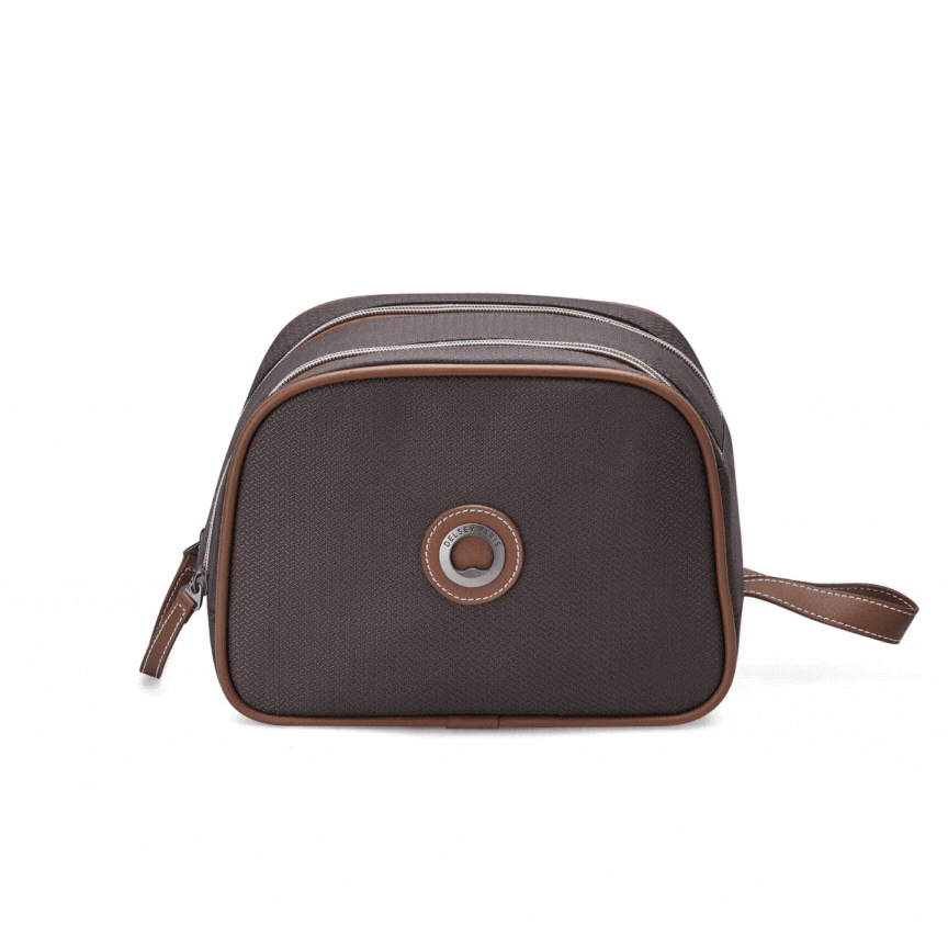Дорожная косметичка Delsey 001676150 Chatelet Air 2.0 Toiletry Bag Wet Pack 00167615006 06 Brown - фото №2