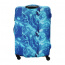 Чехол на средний чемодан Eberhart EBH687-M Turquoise Marble Suitcase Cover M EBH687-M Turquoise Marble - фото №3