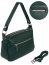 Женская сумка Ego Favorite 25-8451 из натуральной кожи 25-8451 Тёмно-зеленый - фото №6
