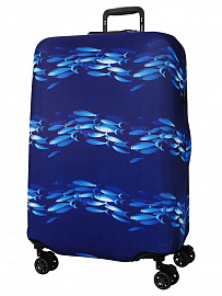 Чехол на средний чемодан Eberhart EBHP17-M Fish Suitcase Cover M