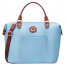 Женская сумка-тоут Delsey 006006333 Courbevoie Tote Bag L Hand 00600633312 12 Light Blue - фото №1