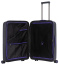 Чемодан на колёсах Robinzon RP6122-N Santorini Contrast DLX Spinner M 67 см RP6122-N-85 85 Dark Amethyst - фото №2