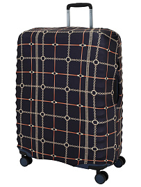 Чехол на средний чемодан Eberhart EBH746-M Golden Lines Suitcase Cover M