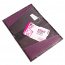 Обложка для паспорта Elisir PPV-270 France из натуральной кожи EL-NK270-OP0031-000 Фиолетовый - фото №2