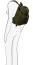 Рюкзак с клапаном Bric's BXL40599 X-Collection X-Bag Excursion Laptop Backpack 14″ BXL40599.078 078 Olive - фото №3
