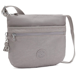 Женская сумка через плечо Kipling K1991189L Arto Shoulder Bag Across Body Grey Gris