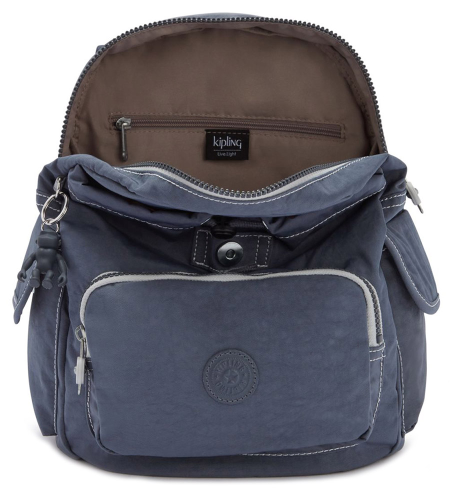 Рюкзак Kipling K1563589S City Pack S Small Backpack Grey Slate ...